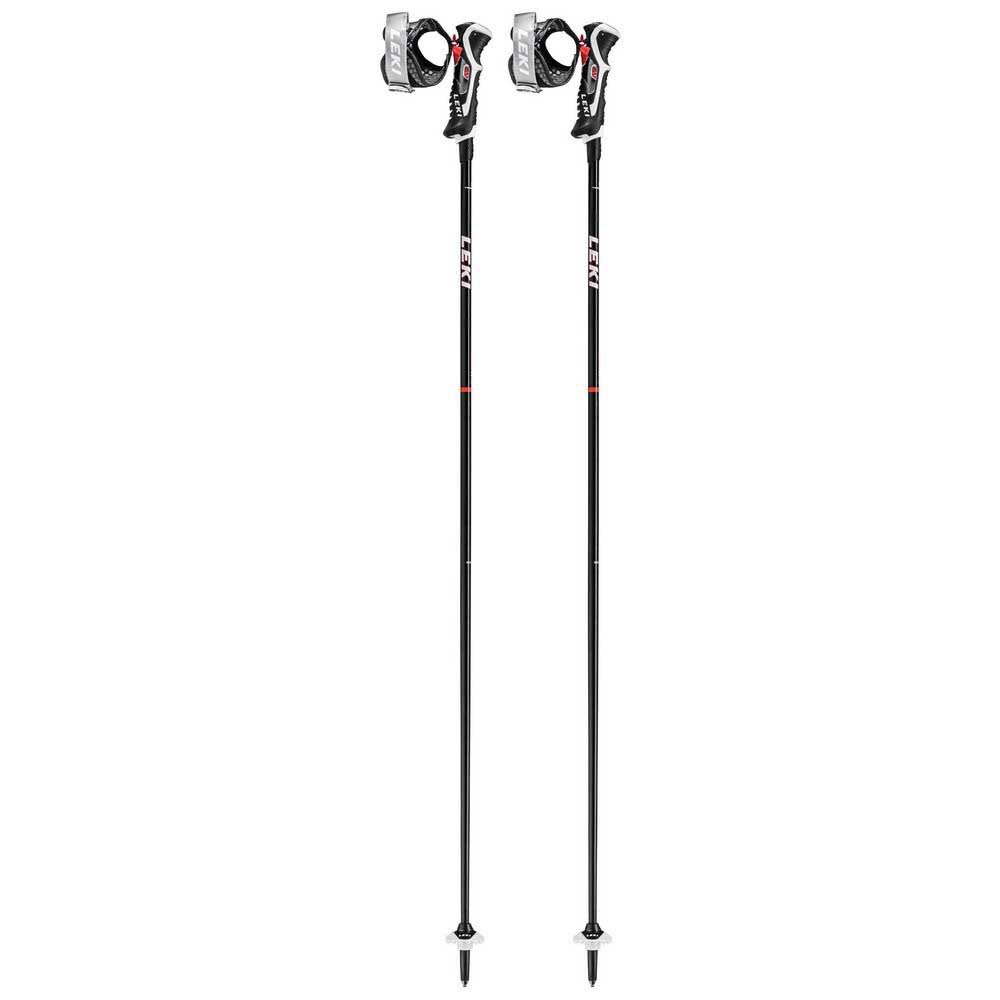 Carbon 14 3D Ski Poles Black/Red, 135cm Z753018