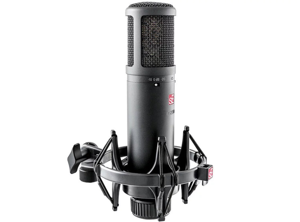 Large Diaphragm Condenser Mic with Shockmount and Filter T1427