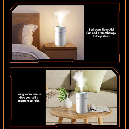 400ml Cool Mist USB Rechargeable Humidifier V51529
