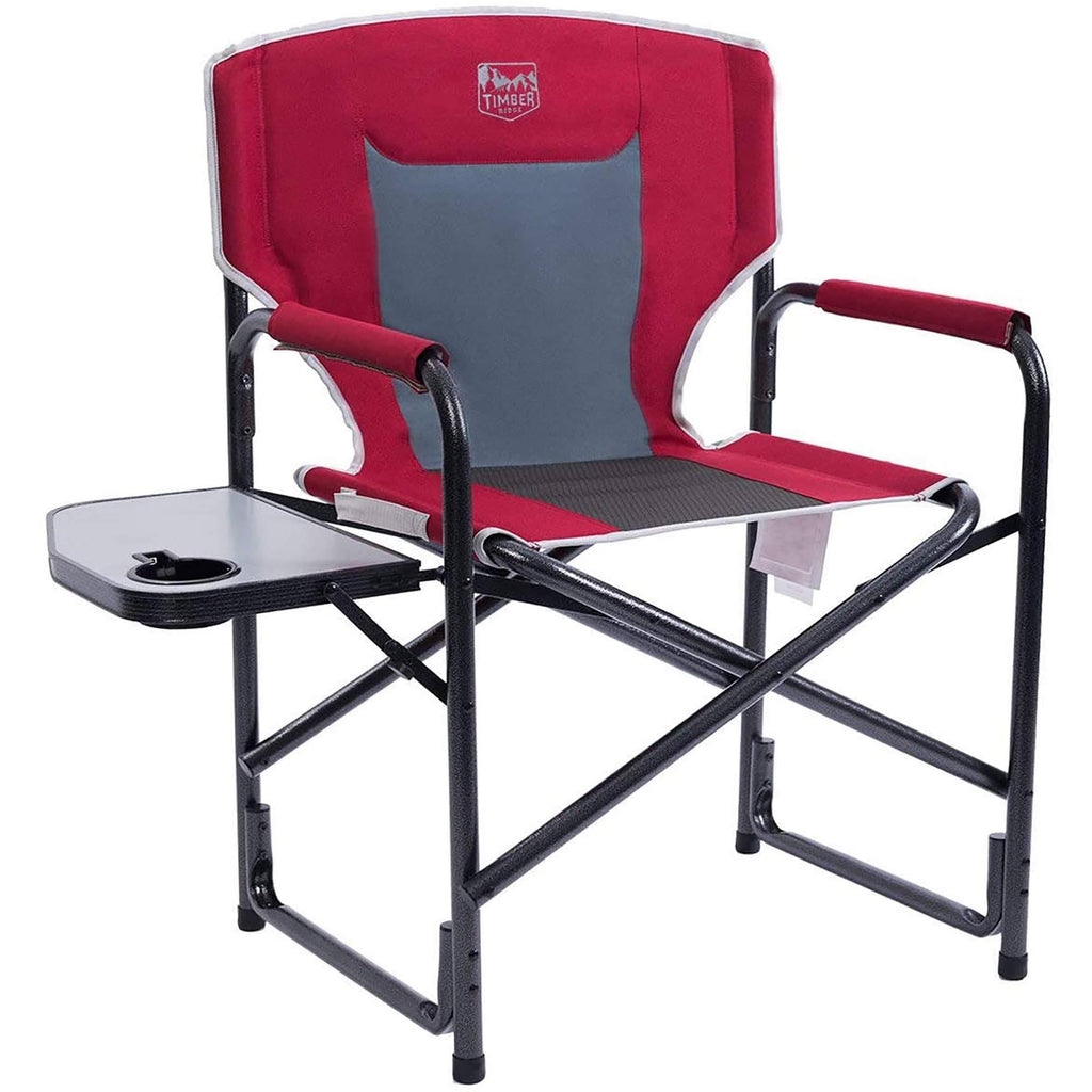 Folding Aluminum Camping Chair with Side Table S57881