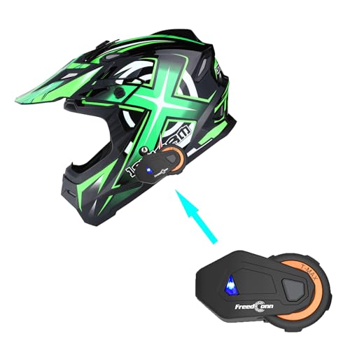 Matt Black Full Face Motocross Helmet M53028