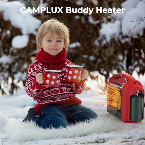 Red 12000 BTU Portable Propane Heater W978
