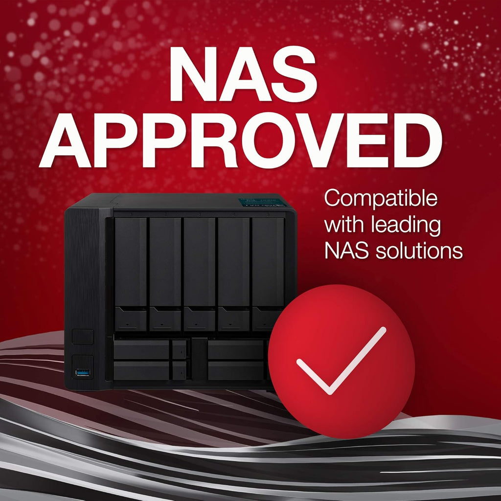 10TB NAS Internal Hard Drive HDD 3.5 Inch SATA 6Gb/s 7200 RPM 256MB Cache L493599