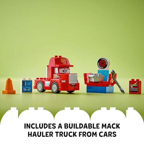 Buildable Red Hauler Truck Construction Set D9352