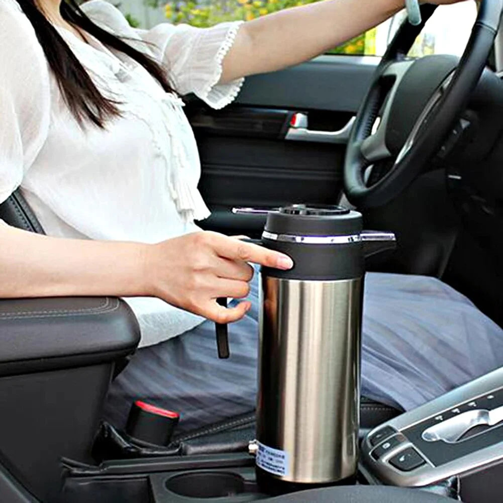 12V/24V Stainless Steel Water Heater Bottle E327