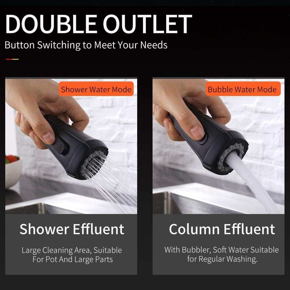Chrome Stainless Steel Pull Down Kitchen Faucet J2427