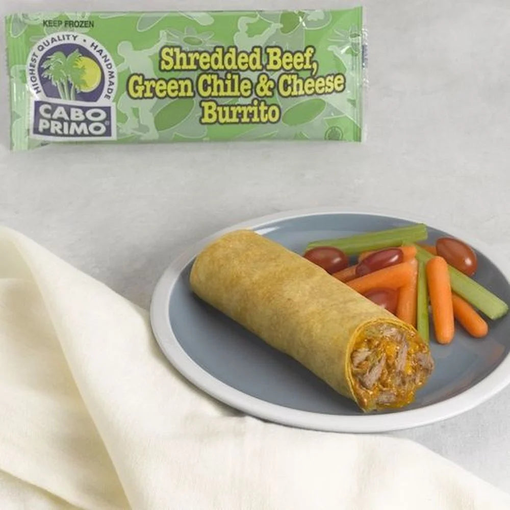 Shredded Beef Green Chile Cheese Burrito, 5.35 Ounce E45925