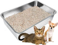 Extra Large Stainless Steel Litter Box with Smooth Surface T5283