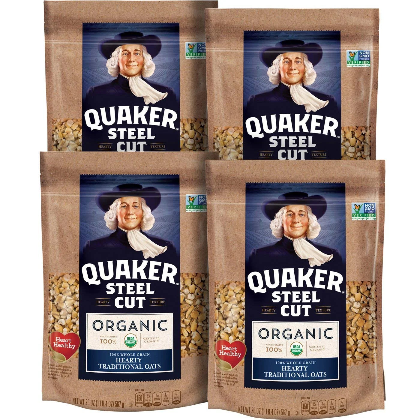 20 oz Steel Cut Oats 4 Pack M84858