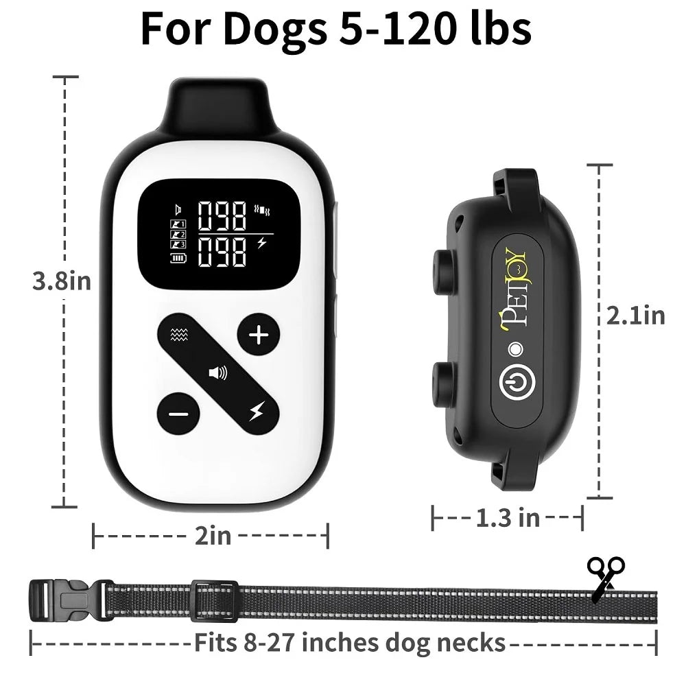 Dog Training Collar with Remote, Shock, Beep, Vibration R918912