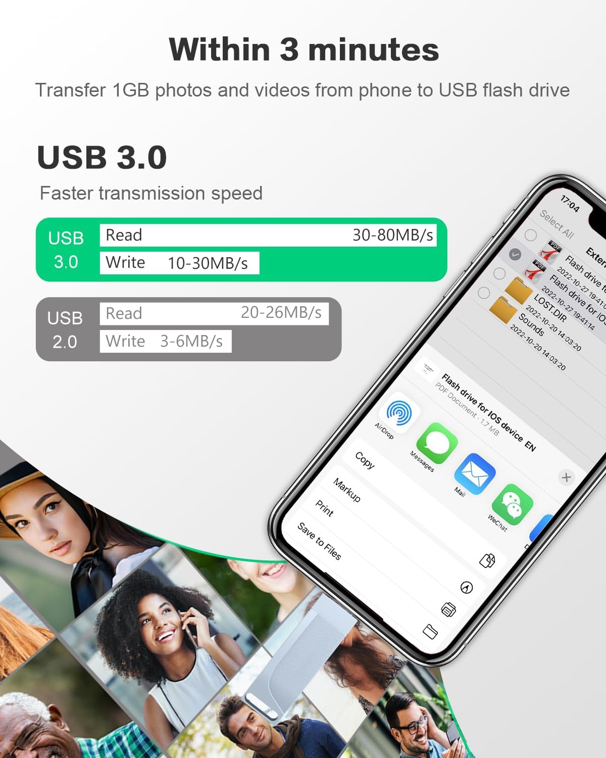 4in1 512GB USB Flash Drive E263
