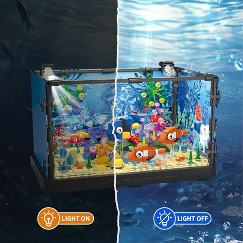 725 Pcs Lighting Aquarium Building Kits A735532