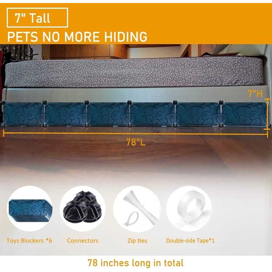 Under Bed Blocker Gap Bumper N4704