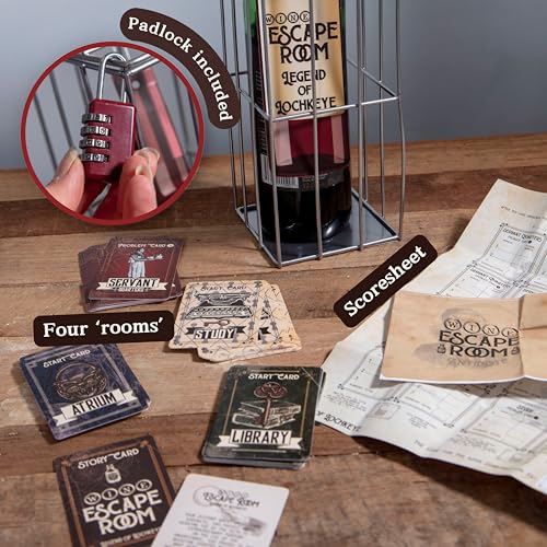 Wine Bottle Puzzle Box Z383