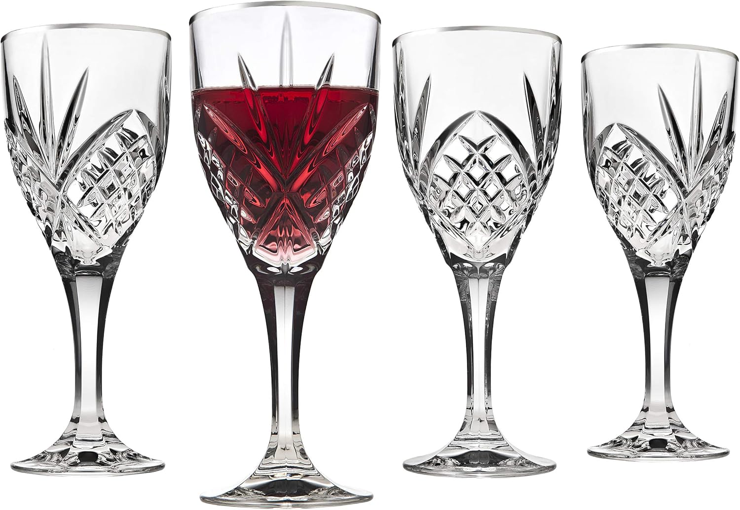 Set of 4 9oz Stemmed Wine Glasses K869