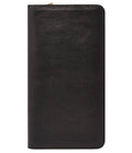 Black Leather Passport Case T107145