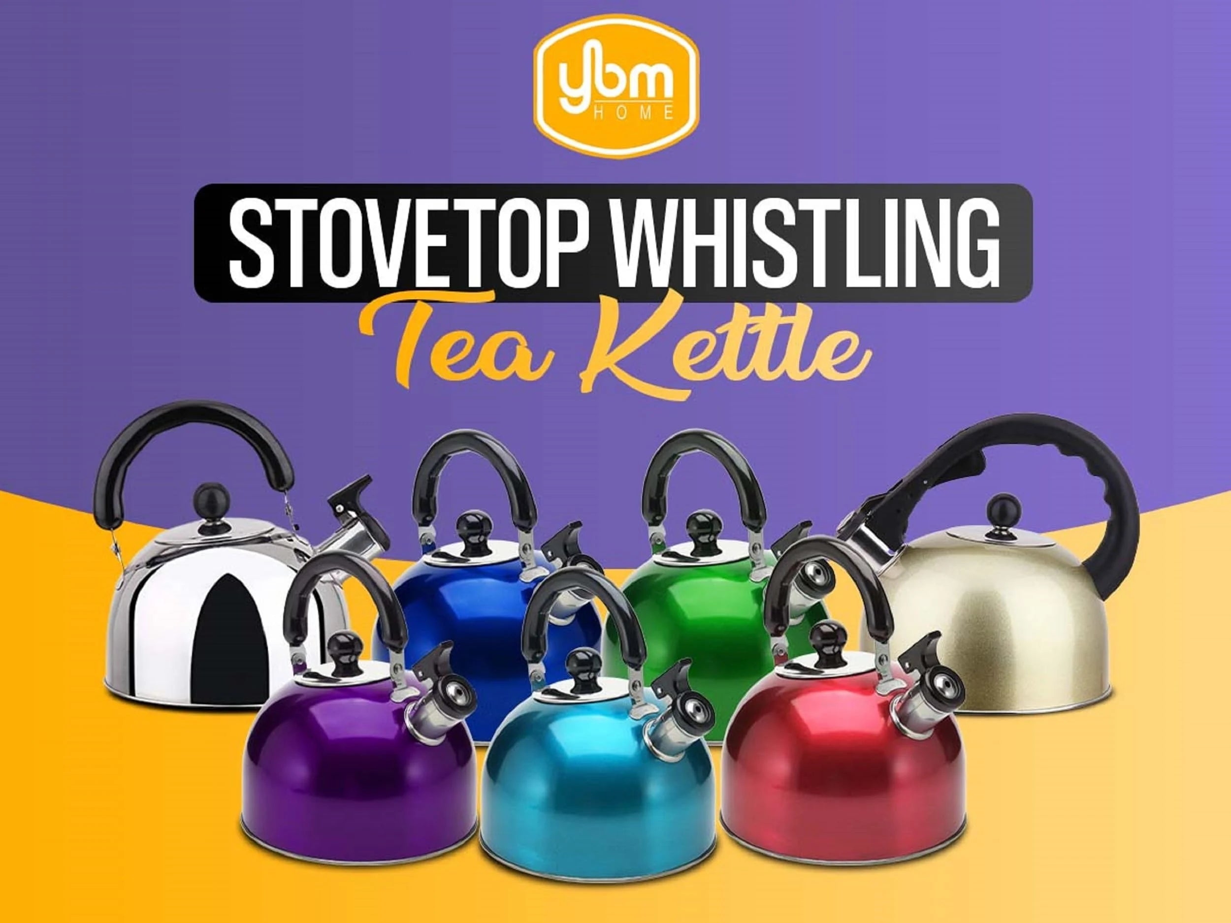 Stainless Steel Whistling Tea Kettle K386