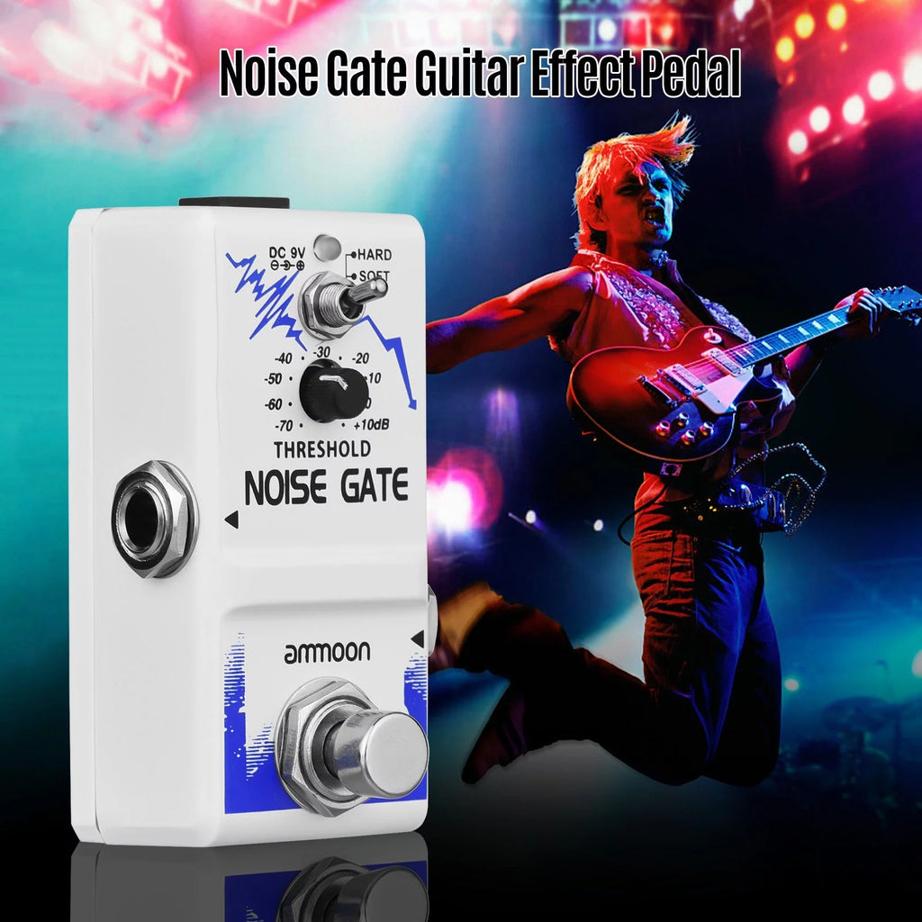 True Bypass Zinc Alloy Noise Gate Guitar Effect Pedal T24726