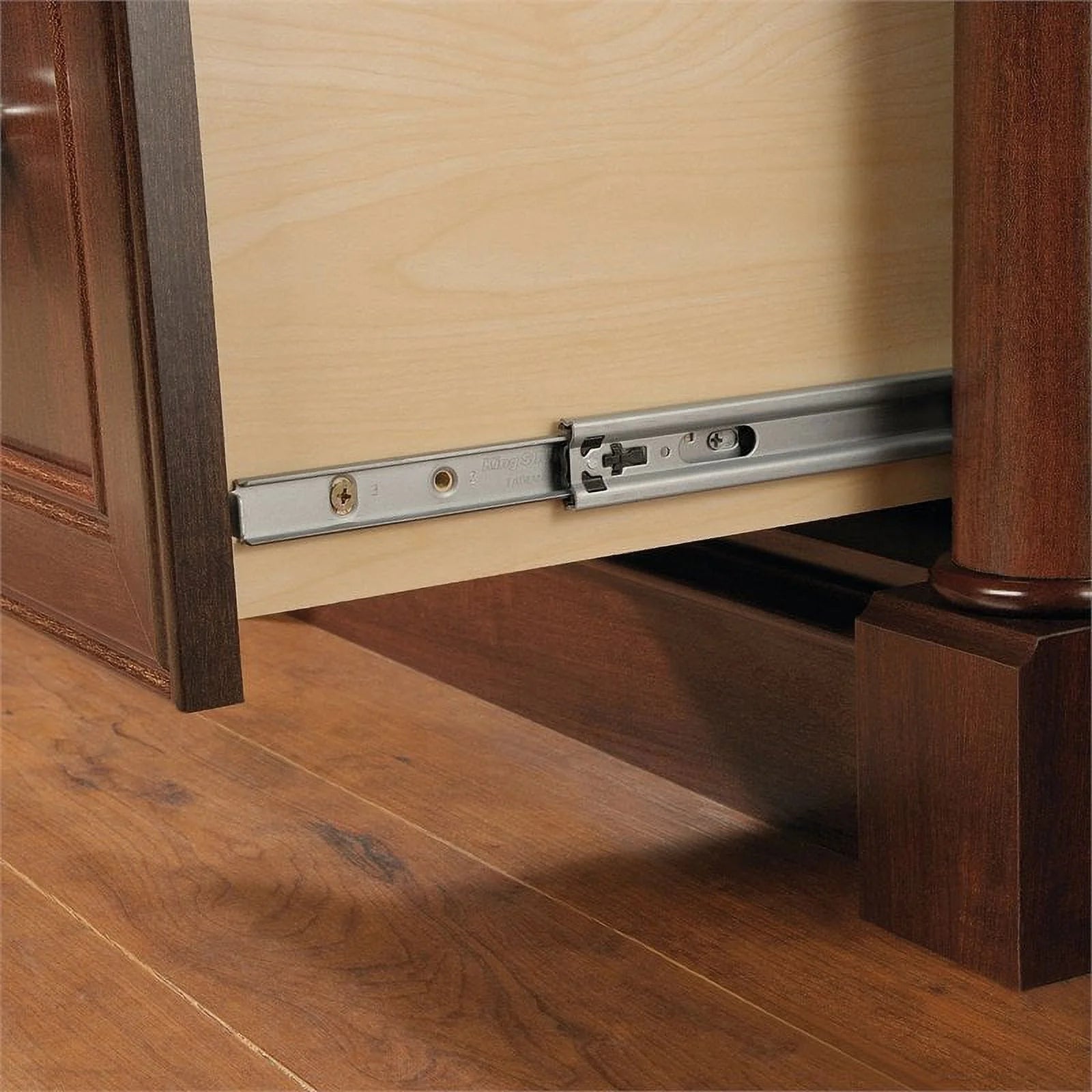 Contemporary Wood Computer Desk with Hutch X110179
