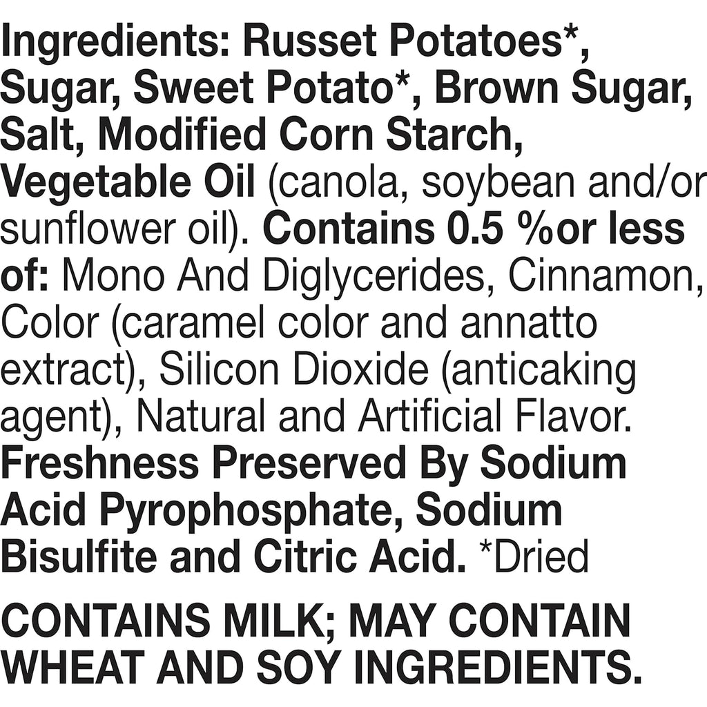 4.5 oz. (Pack of 8) Mashed Potatoes T63256
