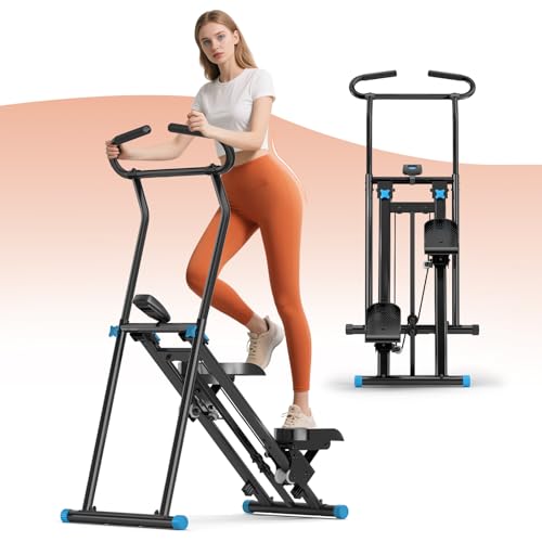 Compact Vertical Stepping Exercise Equipment with LCD Monitor V284