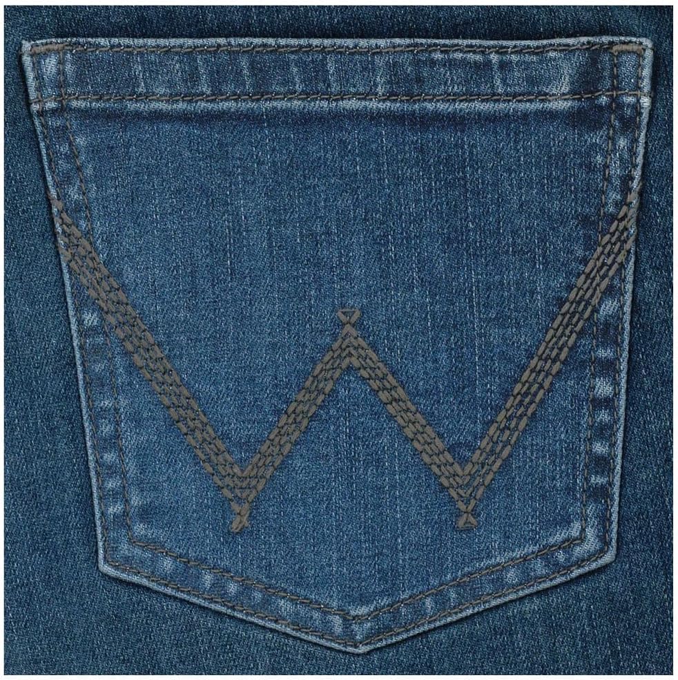 Jennifer Blue Mid Rise Bootcut Jean L72562