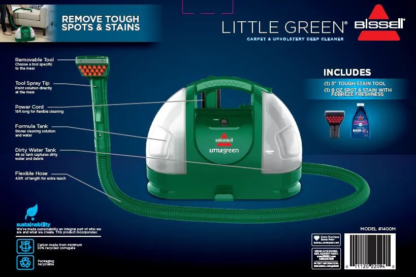 Portable Spot and Stain Cleaner O76112