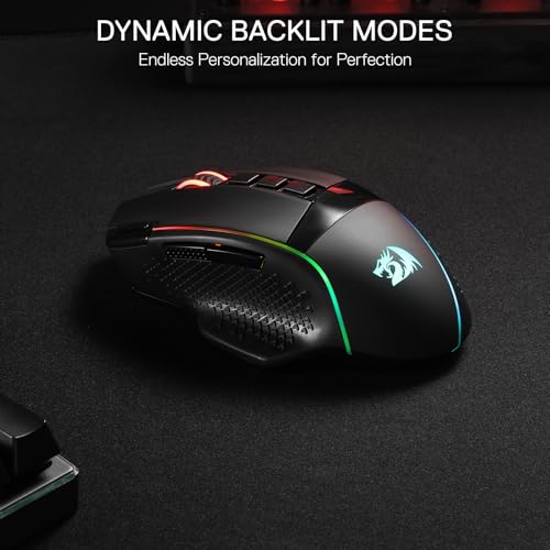 Wireless Gaming Mouse with 10000 DPI and 8 Macro Buttons W812885