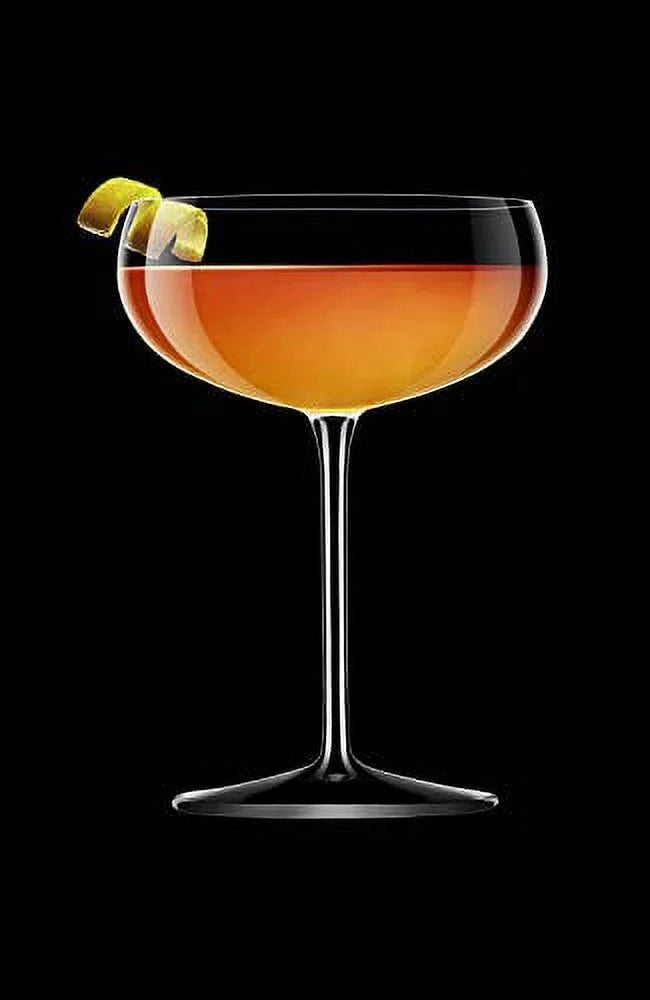 10.25 Oz Old Martini Glasses Set of 4 M6565